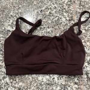 Women's Brown Sports Bra